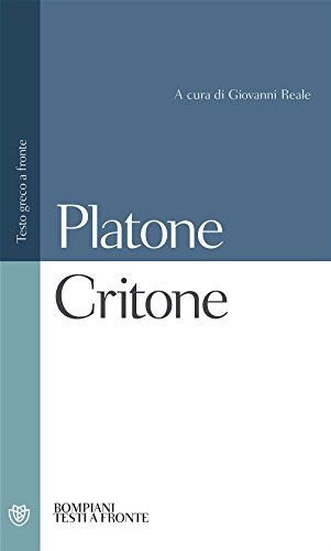 Critone. Testo greco a fronte von Bompiani