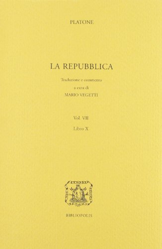La Repubblica. Libro 10º (Vol. 7) (Elenchos)