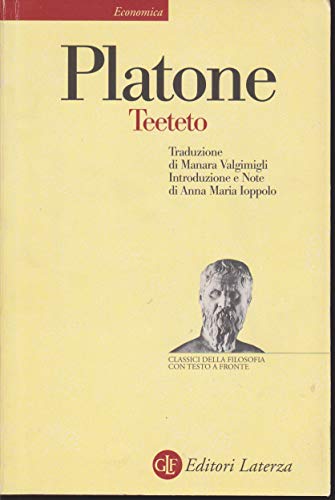 Teeteto. Testo greco a fronte (Economica Laterza. Classici filosofia) von Laterza