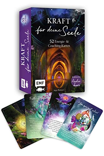 Kartenset: Kraft für deine Seele: Stärke dein Selbst mit 52 kunstvoll illustrierten Energie- und Coaching-Karten von Edition Michael Fischer / EMF Verlag