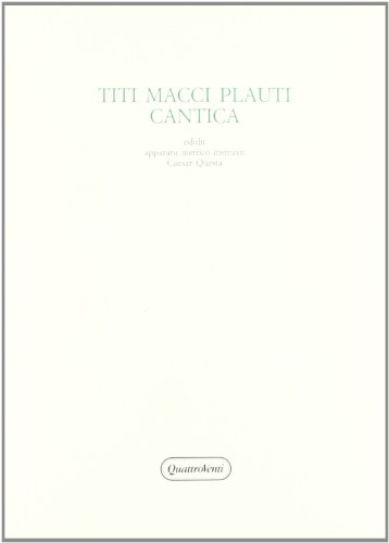 Cantica (Ludus philologiae) von Quattroventi