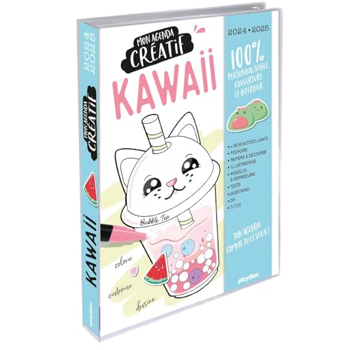 Mon agenda créatif Kawaii 2024-2025 von PLAY BAC