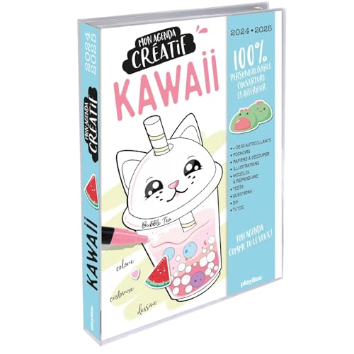 Mon agenda créatif kawaii 2024-2025 von PLAY BAC