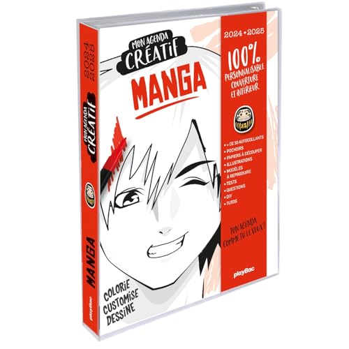 Mon agenda créatif manga 2024-2025 von PLAY BAC