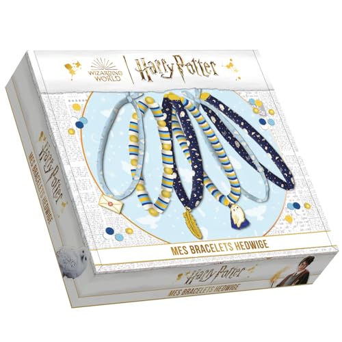 Harry Potter - Mes bracelets Hedwige: Avec des perles heishi, des perles dorées, des fermoirs, pompons, breloques et pendentifs, du fil nylon élastique, des rubans et cordons, un livret et une notice Harry Potter - Mes bracelets Hedwige: Avec des perles heishi, des perles dorées, des fermoirs, pompons, breloques et pendentifs, du fil nylon élastique, des rubans et cordons, un livret et une notice von PLAY BAC