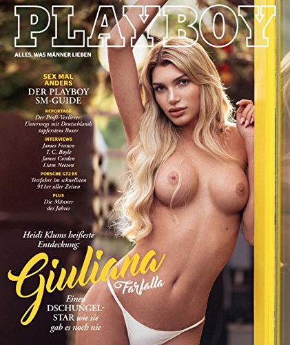 Playboy 02 / 2018 Dschungel Camp und GNTM: Giuliana Farfalla + Playmate Allie Leggett