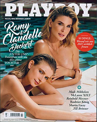 Playboy 2/2021 "Romy & Claudelle Deckert"