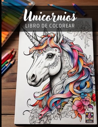 Unicornios - Gran Libro de Colorear antiestrés para Adultos - 100+ páginas (21.5 x 28 cm) von Independently published