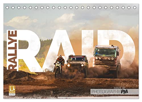 RALLYE RAID (Tischkalender 2025 DIN A5 quer), CALVENDO Monatskalender von CALVENDO