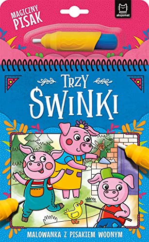 Trzy świnki Malowanka z pisakiem wodnym