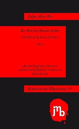 Der Fall des Hauses Usher (Kabinett der Phantasten) von JMB Verlag Jens Bolm
