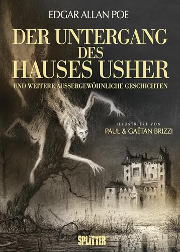 Der Untergang des Hauses Usher (illustrierter Roman): und weitere außergewöhnliche Kurzgeschichten von Splitter-Verlag