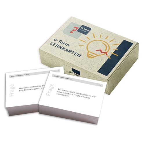 Fachinformatiker/Fachinformatikerin Systemintegration, Lernkarten für die Abschlussprüfung Teil 2, für eine effektive Prüfungsvorbereitung