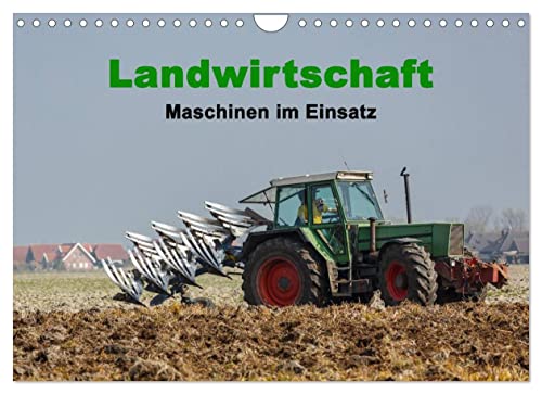 Landwirtschaft - Maschinen im Einsatz (Wandkalender 2023 DIN A4 quer): Auf 13 faszinierenden Bildern zeigt der Fotograf Rolf Pötsch die Arbeit der ... 14 Seiten ) (CALVENDO Technologie)