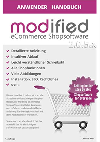 Anwenderhandbuch modified eCommerce 2.0.5.x: modified eCommerce Shopsoftware