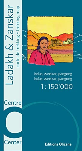CARTE LADAKH-ZANSKAR CENTRE von OLIZANE