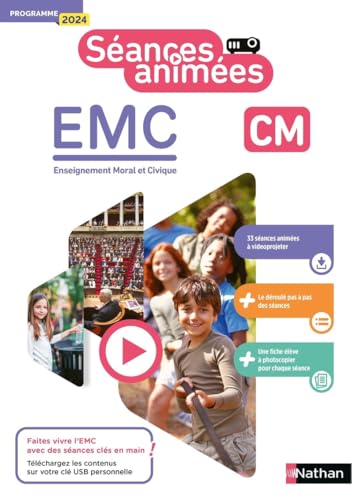 Séances animées - EMC CM - Guide + Ressources von NATHAN