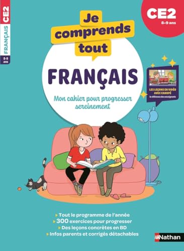 Je comprends tout - Français CE2: Mon cahier pour progresser sereinement von NATHAN