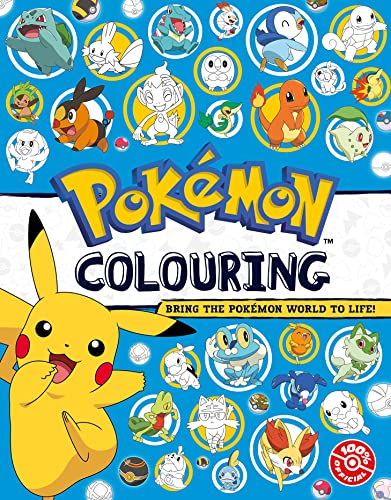 Pokémon Colouring: A new official Pokémon Colouring Book - perfect for fans of all ages!