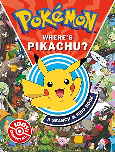 Pokémon Where’s Pikachu? A search & find book: New for 2023: Search and find the perfect gift for fans of Pokémon in this official Pikachu adventure!