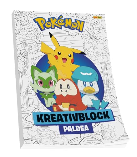Pokémon: Kreativblock Paldea: Malblock