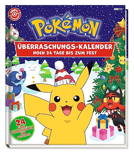Pokémon: Überraschungskalender: Noch 24 Tage bis zum Fest: 24 Bücher, Überraschungen und Activities! von Panini Verlags GmbH
