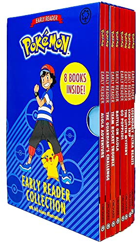 The Official Pokémon Early Reader 6 Books Box Set Collection with Full Colour Illustrations(Alola Adventure,Guardians Challenge,Team Rocket Trouble,Battle on Alola,School Trip &Legendary Ultra Beasts) The Official Pokémon Early Reader 6 Books Box Set Collection with Full Colour Illustrations(Alola Adventure,Guardians Challenge,Team Rocket Trouble,Battle on Alola,School Trip &Legendary Ultra Beasts)