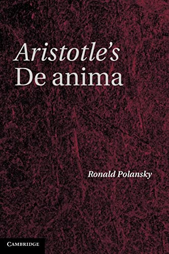 Aristotle's De Anima: A Critical Commentary