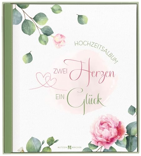 Zwei Herzen. Ein Glück: Hochzeitsalbum von Butzon & Bercker
