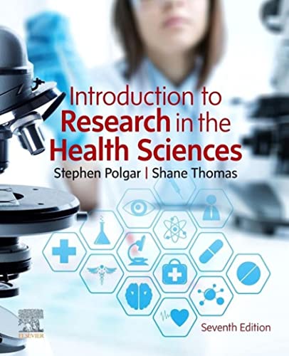 Introduction to Research in the Health Sciences von Elsevier
