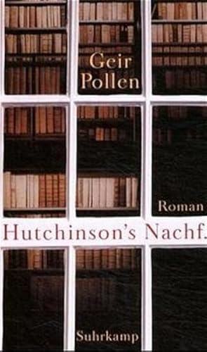 Hutchinson´s Nachf: Roman von Suhrkamp Verlag