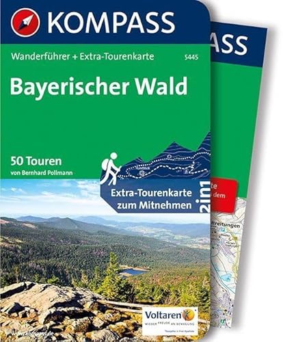 KOMPASS Wanderführer Bayerischer Wald, 50 Touren: mit Extra-Tourenkarte Maßstab 1:100.000, GPX-Daten zum Download KOMPASS Wanderführer Bayerischer Wald, 50 Touren: mit Extra-Tourenkarte Maßstab 1:100.000, GPX-Daten zum Download