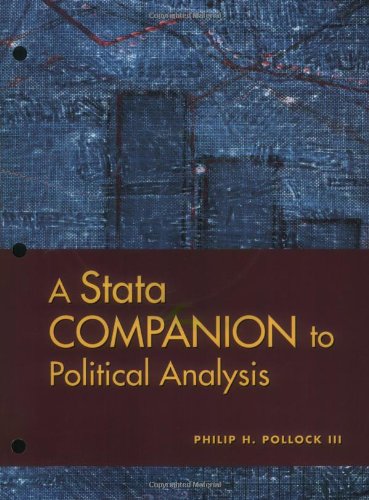 A Stata Companion to Political Analysis
