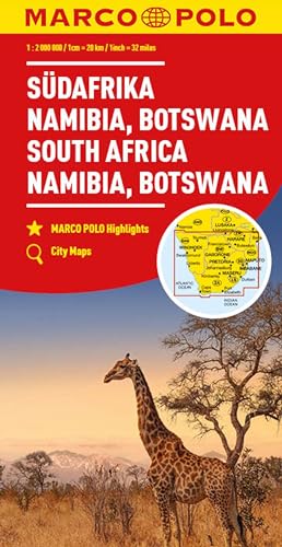 MARCO POLO Kontinentalkarte Südafrika, Namibia, Botswana 1:2 Mio. MARCO POLO Kontinentalkarte Südafrika, Namibia, Botswana 1:2 Mio.