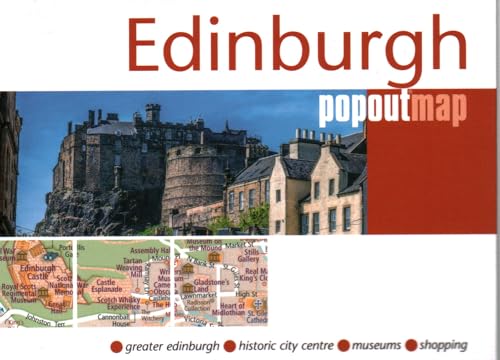 Popout Single Edinburgh: Double map (Popout Maps)