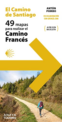 El Camino de Santiago. 49 Mapas para realizar el Camino Francés (Mapa Touring) von Anaya Touring