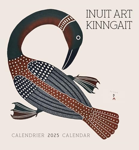 Inuit Art: Kinngait 2025 Mini Wall Calendar (English and French Edition)