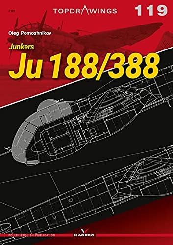 Junkers Ju 188/388 (Topdrawings, 7119) von Kagero Oficyna Wydawnicza