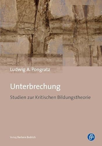 Unterbrechung: Studien zur Kritischen Bildungstheorie