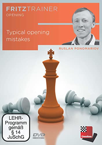 Typical Opening mistakes: Fritztrainer - interaktives Video-Schachtraining von Chess-Base
