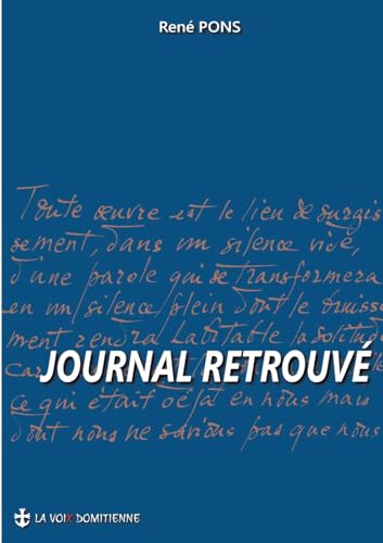 Journal retrouvé: .: . von BoD – Books on Demand – Frankreich