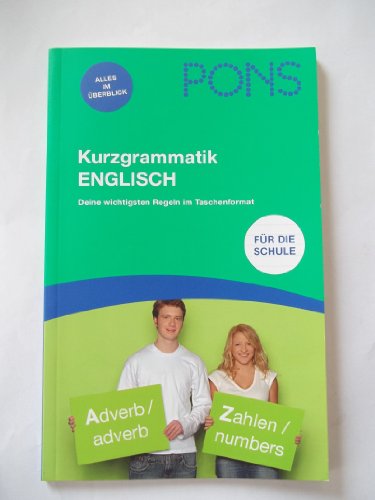 PONS Schülerwörterbuch Englisch, m. Kurzgrammatik u. CD-ROM