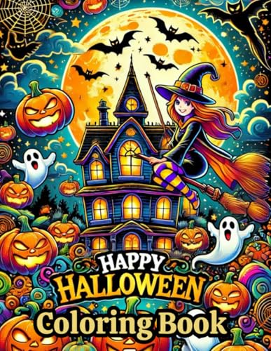 Happy Halloween: Coloring Book