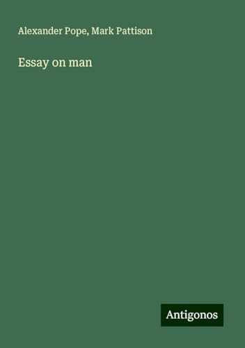Essay on man