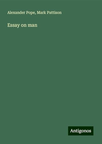 Essay on man
