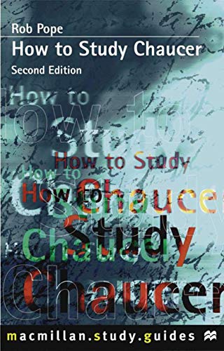 How to Study Chaucer (Palgrave Study Skills) von Red Globe Press