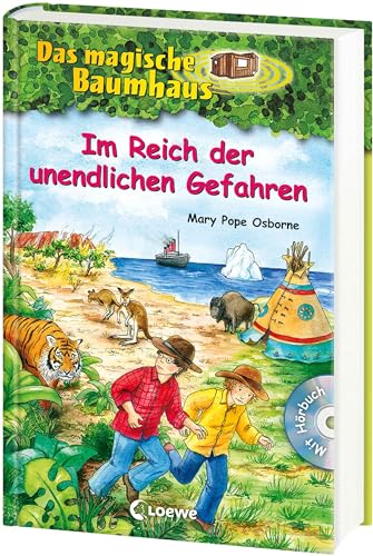 Das magische Baumhaus - Im Reich der unendlichen Gefahren: Mit Hörbuch-CD Im Reich des Tigers (Das magische Baumhaus - Sammelbände)