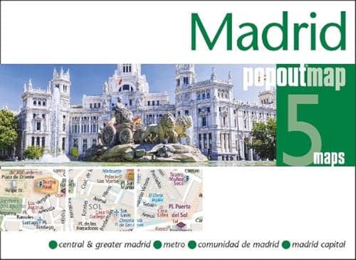 Madrid Double (Popout Maps) von Heartwood Publishing
