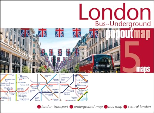 London Bus Underground Doubl (Popout Maps)