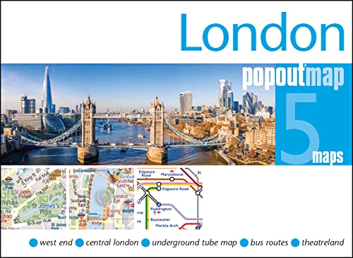 London Double (Popout Maps) von Heartwood Publishing